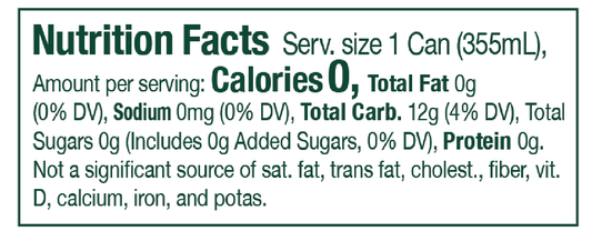REED'S ZERO SUGAR GINGER ALE 24 PACK soda