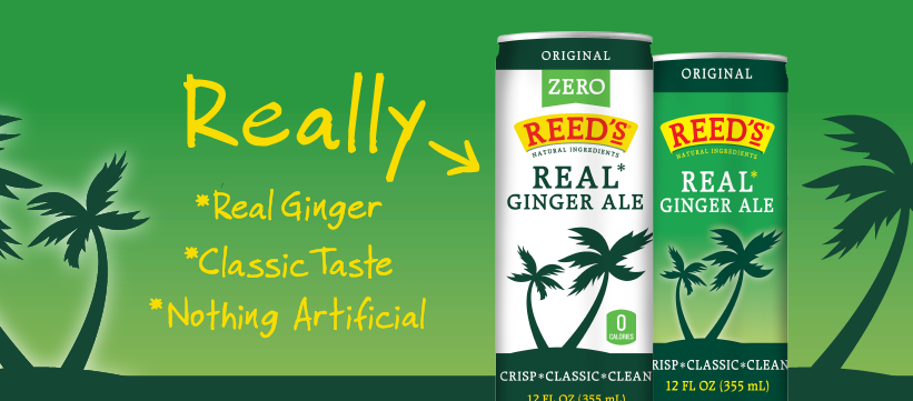 Reed's Ginger Ale & Ginger Beer Soda Products
– Reed's Inc.