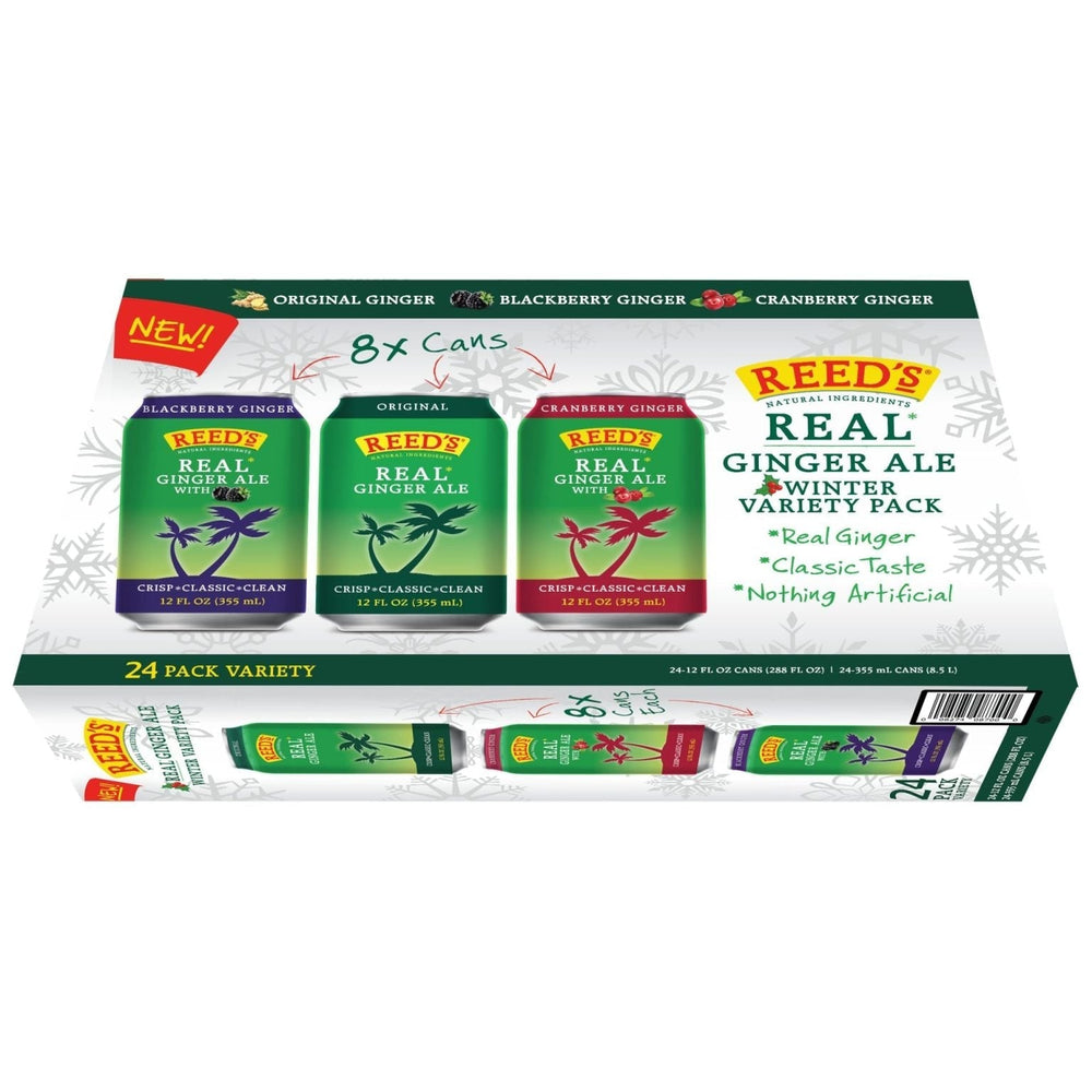 Coming Soon: Reed’s Ginger Ale Winter Variety Pack – The Perfect Holiday Beverage Collection - Reed'sInc