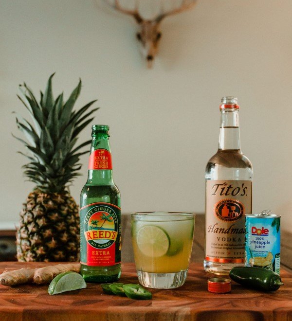 Tito’s Pineapple Tres Chiles Mule - Reed'sInc