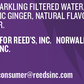 REED'S BLACKBERRY GINGER ALE 24 PACK