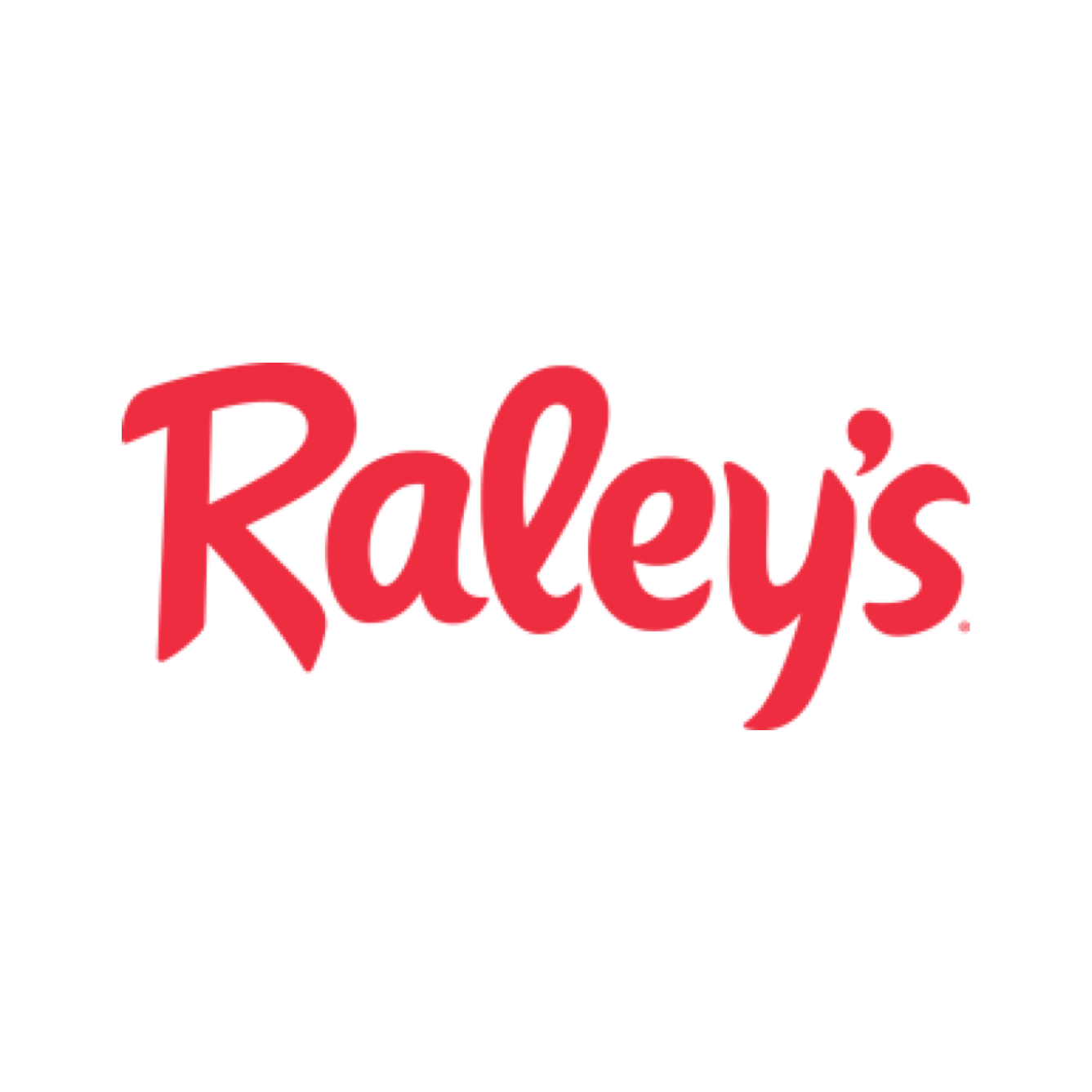 Raley's logo: red text