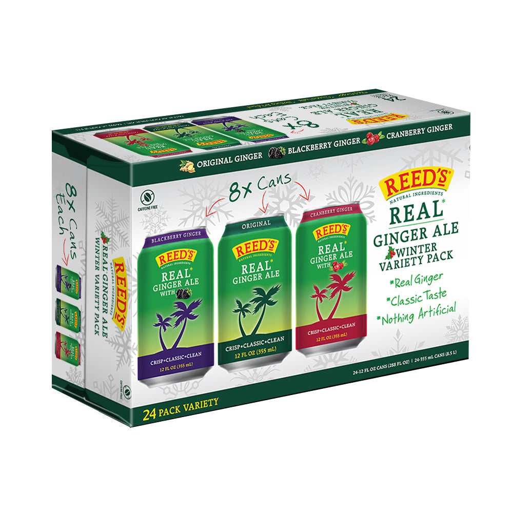 REED'S GINGER ALE VARIETY PACK