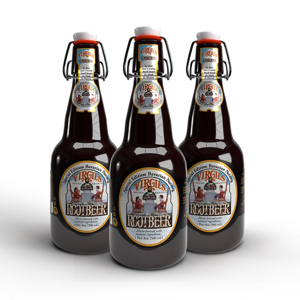 BAVARIAN NUTMEG ROOT BEER SWINGLID 3-500ML BOTTLES