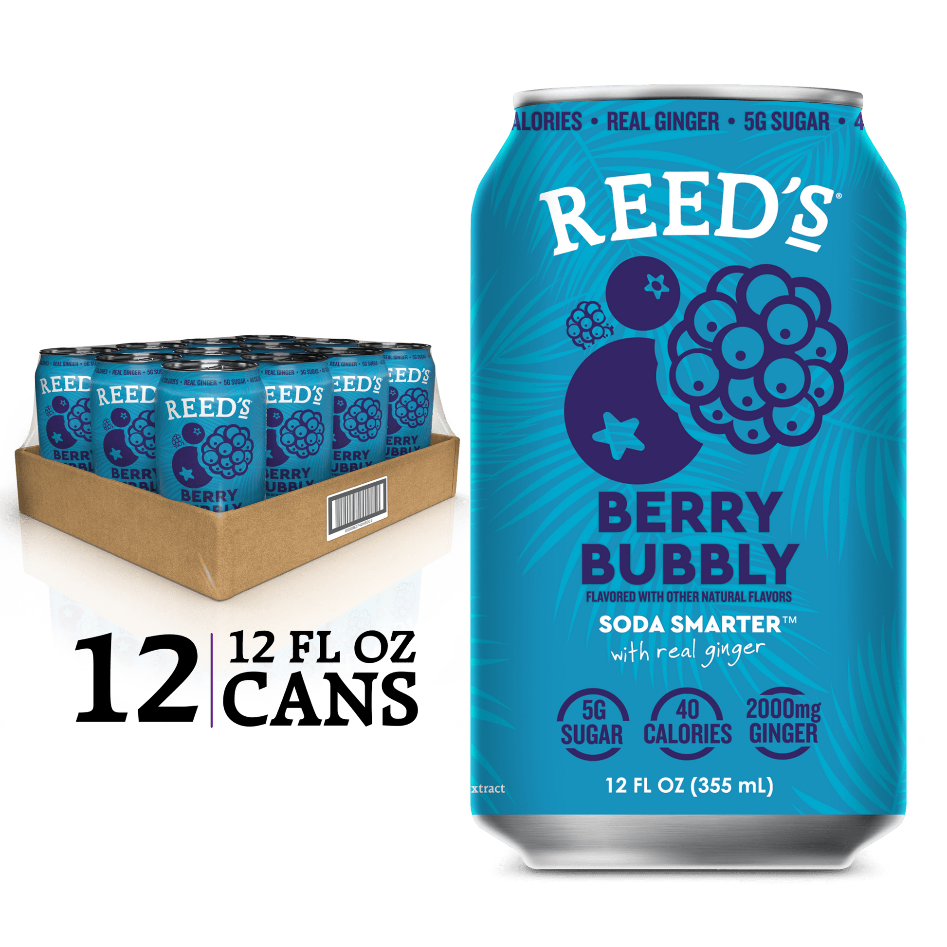 NEW! Berry Bubbly Multifunctional Soda - Reed'sInc